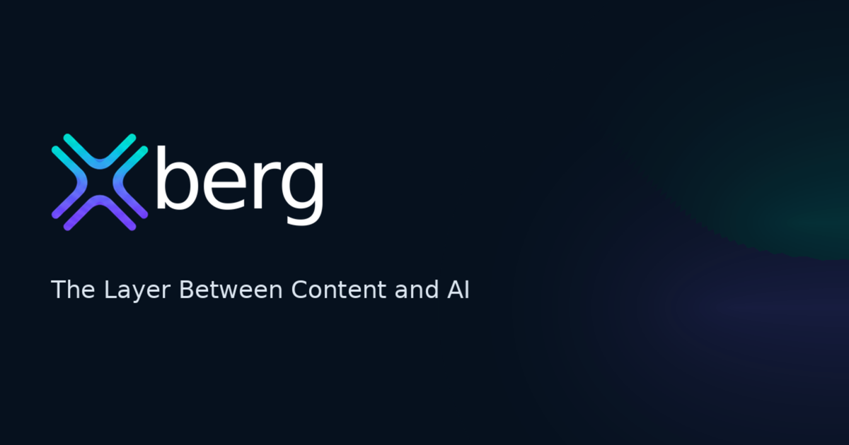 Xberg v1 is out logo